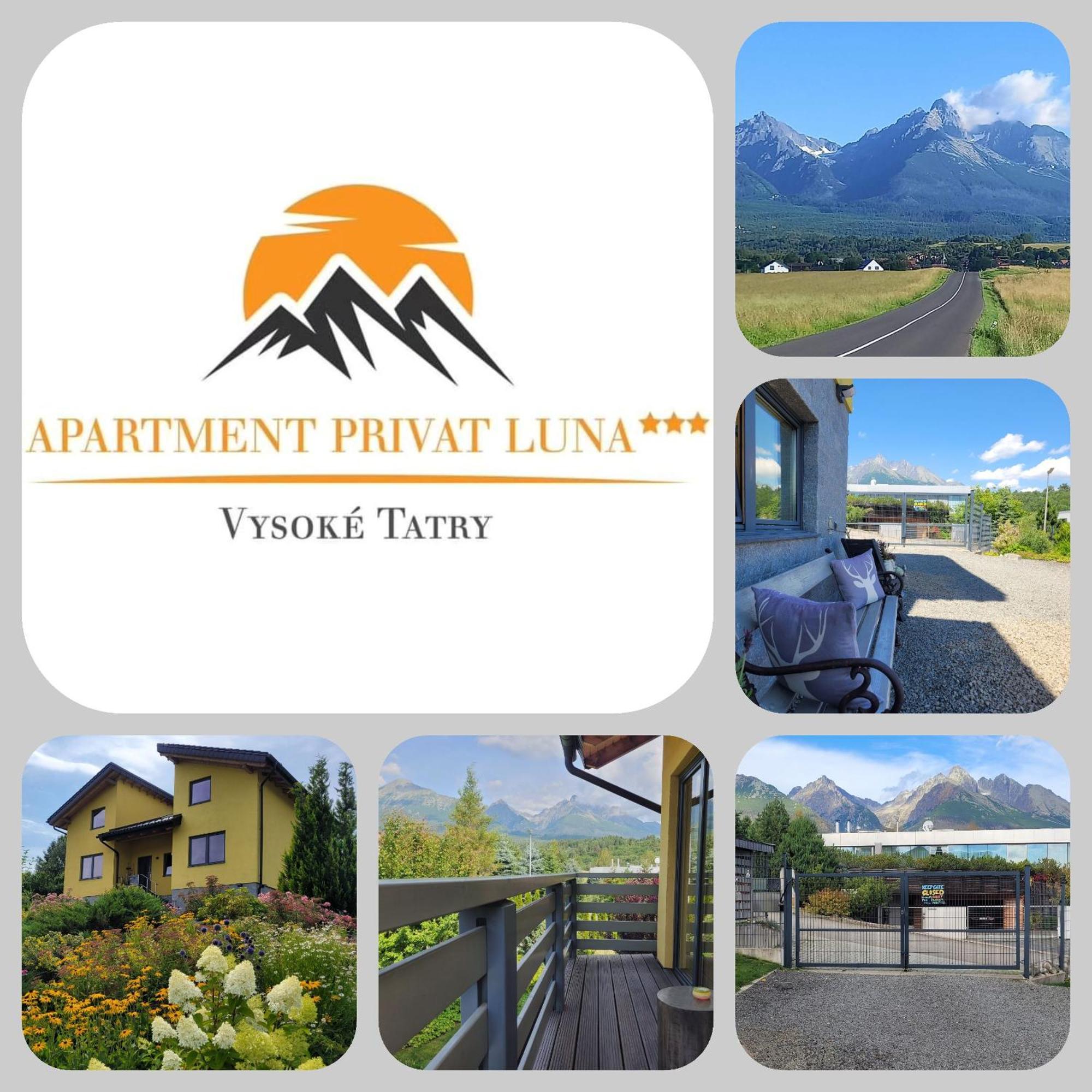 Apartment Privat Luna - Vysoke Tatry Nová Lesná Eksteriør billede